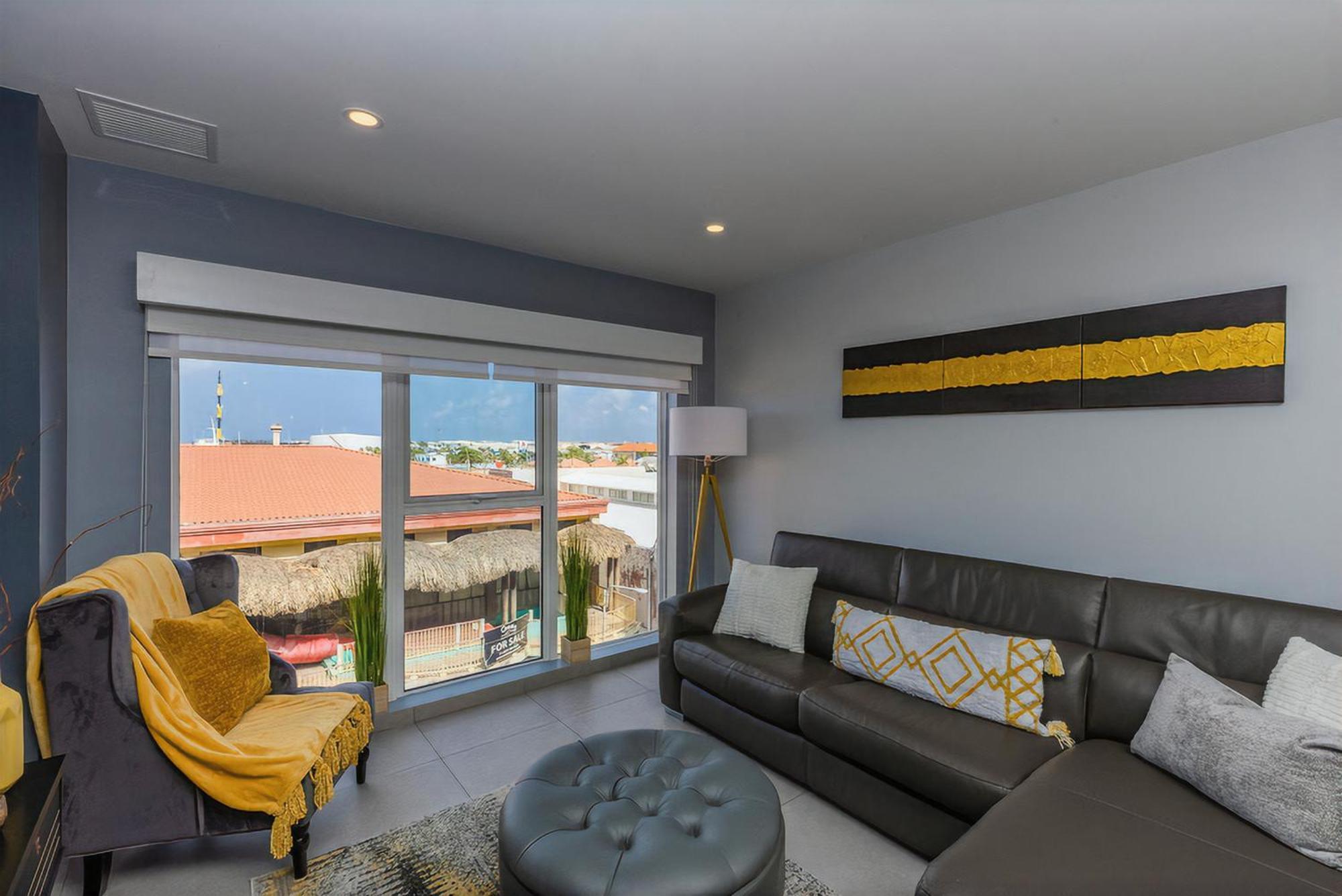 Warm Nicely Decorated Unit Unbeatable Location Oranjestad Exterior photo